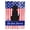 Black, variant on Patriotic USA Black Labrador Garden Size Flag