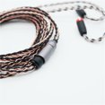 thumbnail image 3 of Cable de repuesto para auriculares MP3 enchufable MMCX de cobre libre de oxígeno de 8 hilos, 3 of 5