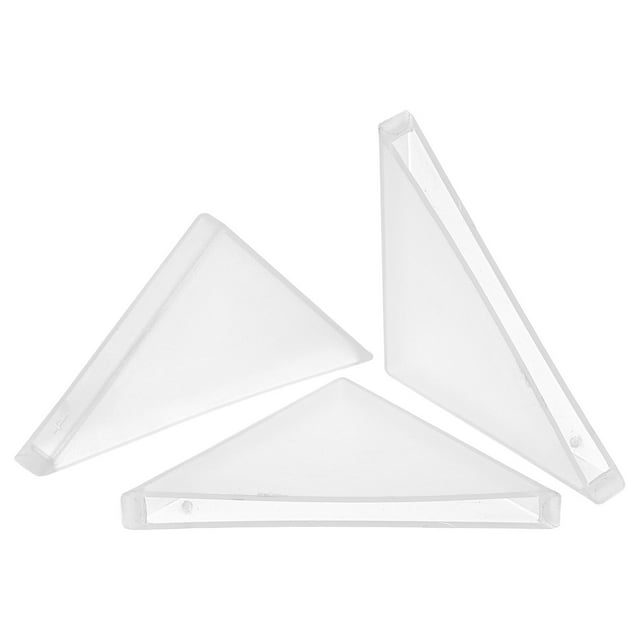80Pack Corner Protectors 4x50mm Plastic Right Angle Corner Guards Cushion, White