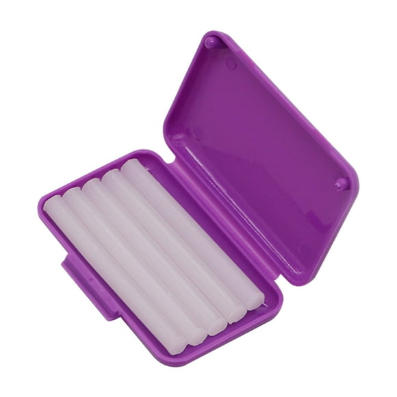 Teeth Wax Pain Relief for Orthodontic Braces Wearers 1 Box of 5 Strips Dental Wax for Oral Care