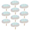 thumbnail image 3 of 10Pcs Rhinestone Push Pin Replaceable Pushpins Delicate Thumbtacks Home Accessory, 3 of 5