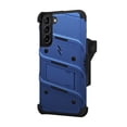 thumbnail image 3 of ZIZO BOLT Bundle for Galaxy S22 Plus Case with Screen Protector Kickstand Holster Lanyard - Blue, 3 of 5