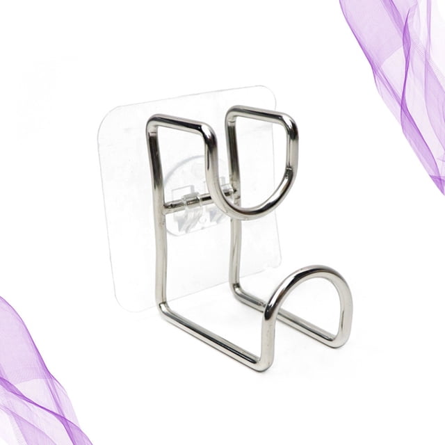 HOOWIFFY 4Ud Repisa Colgante De Acero Inoxidable Para Y Daño En Pared Plateada
