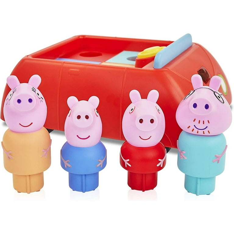 Ripley - PEPPA PIG AUTO ROJO FAMILIAR