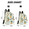 thumbnail image 2 of FORMRS Mini Backpack Purse for Women Travel Daypack Casual Shoulder Bag, Pineapple, 2 of 7
