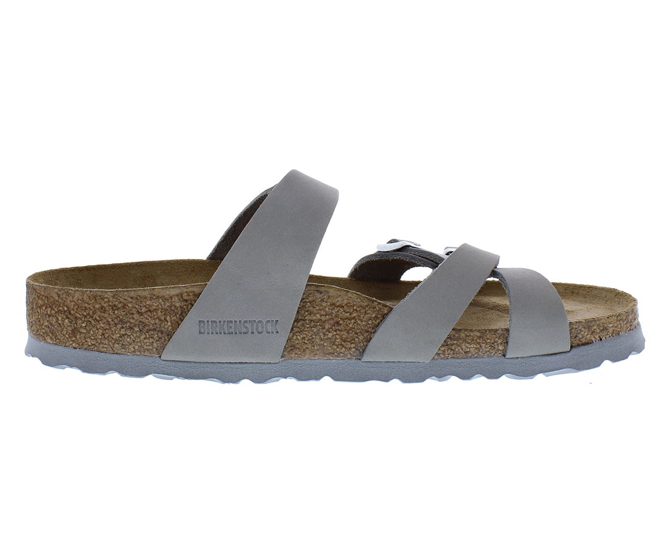 Birkenstock Franca Narrow Unisex Shoes Size 4, Color: Dove Gray