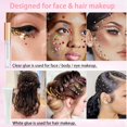 thumbnail image 2 of Maquillaje facial con gemas y diamantes de imitación con pegamento y herramientas | LOIKMIUP, 2 of 7