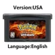 thumbnail image 1 of GBA Game Cartridge 32 Bit Video Game Console Card Series Crown Clover Unbound Quetzal Glazed Gaia, 1 of 5