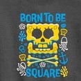 thumbnail image 2 of SpongeBob SquarePants - Born to be Square - Youth Boys Crew Fleece Sweatshirt, 2 of 5