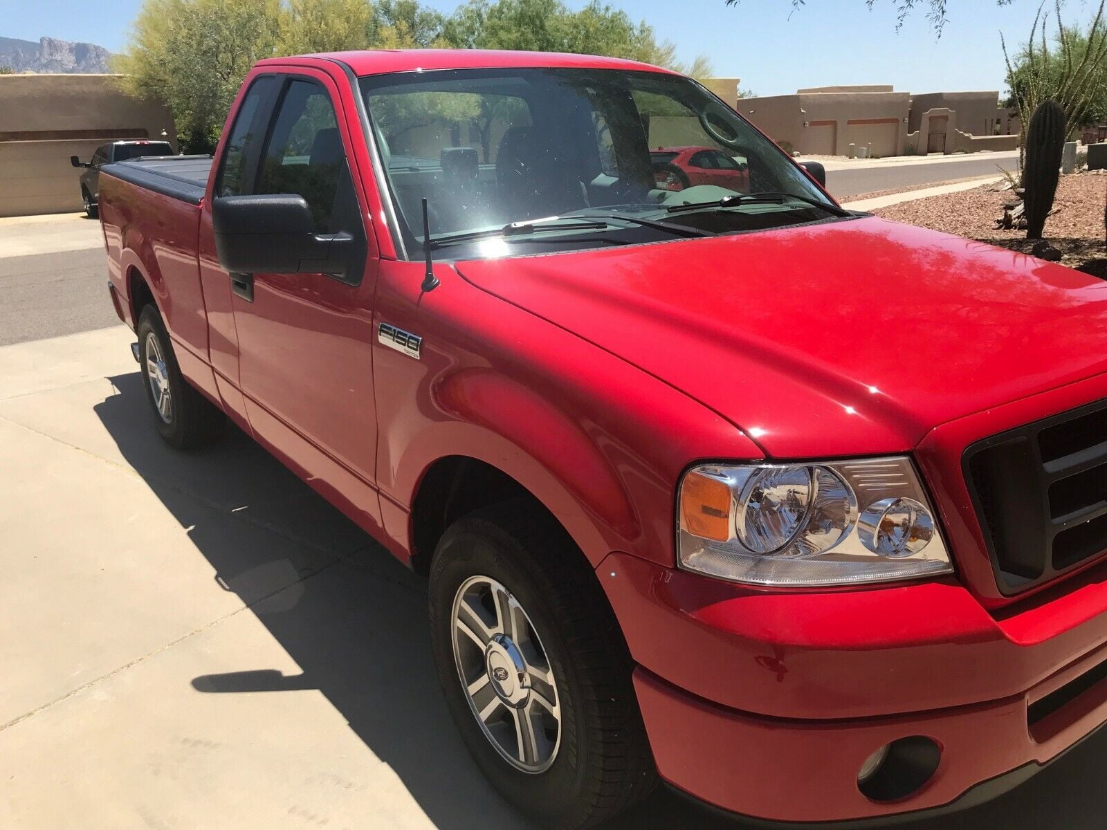 7" Short Black Rubber Antenna Mast For 1980-2008 Ford F-150 (Base NOT Included)