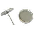 thumbnail image 4 of KONTONTY Round Earring Post 40Pcs Stainless Steel for Jewelry Making and Accessories, 4 of 8