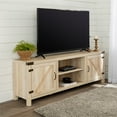 thumbnail image 2 of Walker Edison Meuble TV en Bois Style Ferme Moderne 70 Pouces en Chêne Blanc, 2 of 6