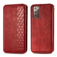 thumbnail image 2 of Dteck Case For Samsung Galaxy Note 20 Ultra(6.9 inches),Luxury Leather Wallet Card Holder Flip Cover Protective Shockproof Kickstand Phone Case ,Red, 2 of 7