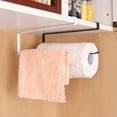 thumbnail image 4 of Paris Hilton Kitchen Metal Toilet Paper Towel Rack Bathroom Kitchen Roll Paper Holder Organizer, 4 of 7