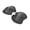 black, variant on 1 Pair Professional Thicken Knee Pads Knee Sleeve Support Highly Elastic Knee Protector for Rollerblading Skateboard
