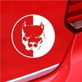 thumbnail image 5 of SPRING PARK Cool Reflective Pitbull Dog Car Sticker Auto Truck Door Window Warning Decal&nbsp;, 5 of 5