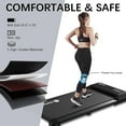 thumbnail image 2 of Vebreda 2 in 1 Under Desk Treadmill, 2.5HP Low Noise Walking Pad Running, 2 of 4