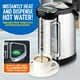 thumbnail image 3 of Calentador y calentador de agua eléctrico NutriChef de acero inoxidable de 5 litros, 3 of 8