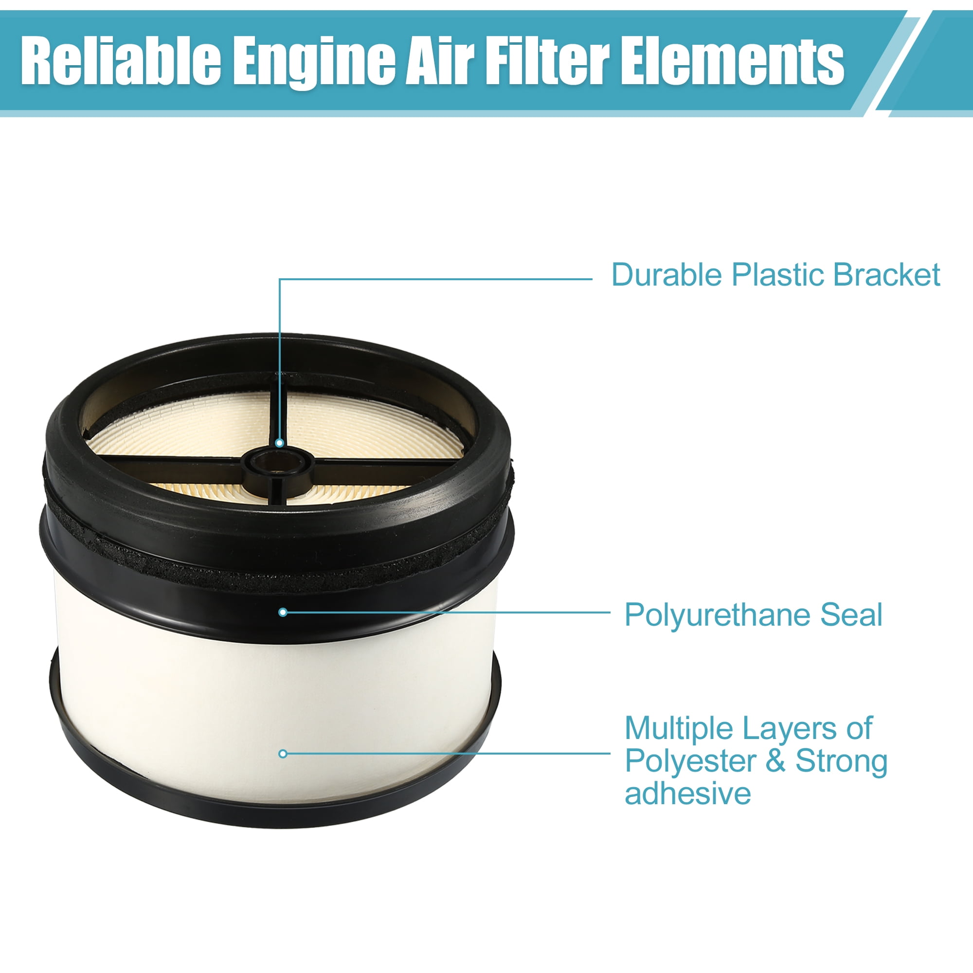 Unique Bargains Great Engine Air Filter 25839611 for Chevrolet Silverado 2500 3500 HD