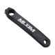 thumbnail image 4 of Brazo de manivela de bicicleta Accesorios de aleación de aluminio Manivela de bicicleta profesional Brazo izquierdo Brazo de manivela de cadena única, 4 of 8