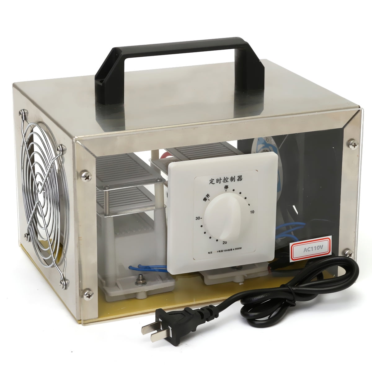 110V 20000mg/h Home Ozone Disinfection Machine Ozone Generator Air Purifier USA 