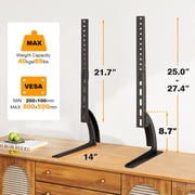 TAVR Furniture Table Top Universal TV Stand for 27-65 inch LCD LED Flat or Curved Screen TVs