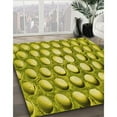 thumbnail image 3 of Ahgly Company Machine Washable Indoor Square Transitional Olive Green Area Rugs, 6' Square, 3 of 7
