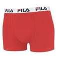 thumbnail image 2 of Fila Men's Boxer Shorts, Pack Of 2 - Cotton, Plain Red Xl (X-Large), 2 of 3