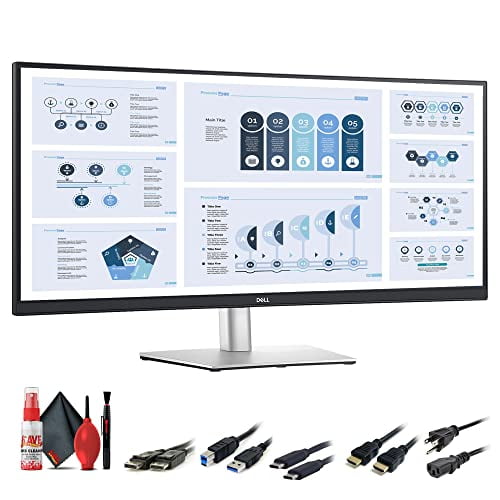 DELL ウルトラワイドモニター P3421W Dell 34 Inch Ultrawide, WQHD (Wide Quad High Definition), Curved