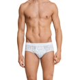 thumbnail image 2 of SCHIESSER Calzoncillos hombre 2 PACK - Calzoncillos deportivos, Essentials rib, check print, S-XXL Blanco XXL (XX-Large), 2 of 4