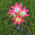 thumbnail image 1 of MaxSale Solar LED Lily Flower Light White Color Energy Saving LED Lamp, 1 of 3