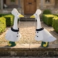 thumbnail image 4 of Porch Goose Chef Costume Outfit, Clothing Set for Garden Ornament, Outdoor Patio Decoration, Holiday Party Dress Up for Goose Statue,23 Inch, 4 of 7