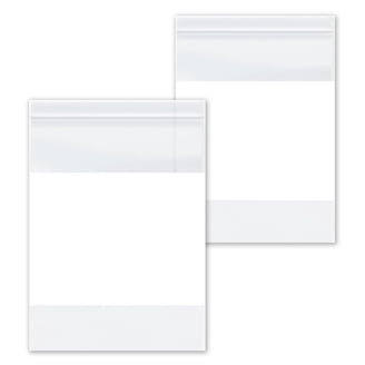 RAGO Self-Adhesive Delivery Note Bags Pack Of 100 DIN C6 For A6 I Transparent Shipping Bags For Delivery Notes And Invoices I Document Bags With