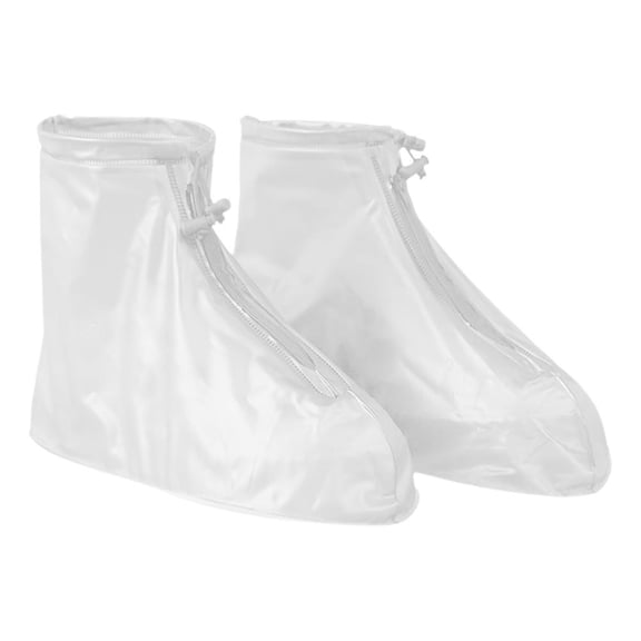 Heavy Duty Waterproof Shoe Covers - Reusable Rain Boots for Adults, Anti-Slip PVC Shoe Protectors for Men & Women, Ideal for Rainy Commutes, Cycling, Hiking, and Outdoor Work