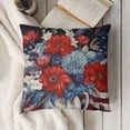 thumbnail image 3 of SHANXI Flowers in Vase Decor Pillow Case Decorations for Sofa 18x18in, 3 of 5
