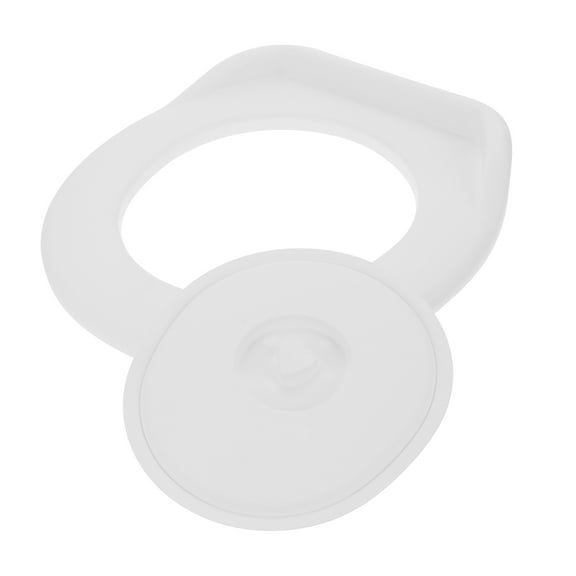 AURARMLET Portable Toilet Lid Cover Set - Plastic Outdoor Toilet Seat Replacement