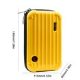 thumbnail image 4 of Bolsa de transporte rígida Bolsa de seguridad protectora anticaída para Insta360 GO3 (Amarillo), 4 of 4