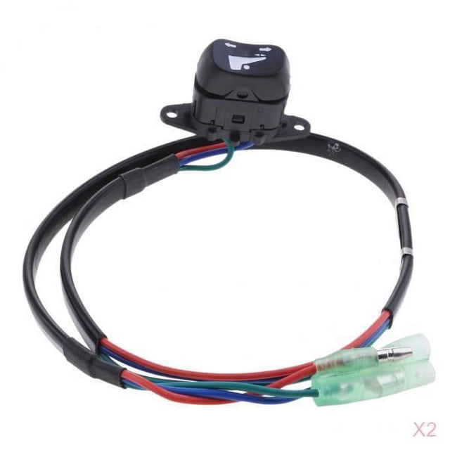 2x Interruptor De Inclinación Y Ajuste Eléctrico 37850-93J10 Universal Para Outboard Marine