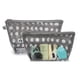 thumbnail image 3 of Juego de 2 bolsas de viaje Tiny Twinkle a prueba de desorden Luna, 3 of 7