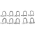 thumbnail image 1 of 10 Pcs M4 Vis d'Ancrage en Acier Inoxydable 304 pour Camping, 1 of 5