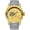 Gold, variant on Mens Automatic Watch Skeleton Big Dial 3D Engraved Dragon Waterproof Fashion Silicone Watch