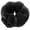 (Black), variant on Beauty Small Hair Bun Maker 2 Pieces - Doughnut Chignon Clip Hair Accessory for Kids & Women's Hair Styling (Blonde)
