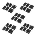thumbnail image 2 of 30 x Black Aluminum Furniture Cabinet Door Hinge 50mm x 50mm,30x door hinge,Black, 2 of 3