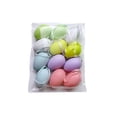 thumbnail image 2 of cpengpj Multicolor Plastic Easter Eggs Set, 12 Pcs Reusable Hanging Decorations for Indoor Outdoor Easter Decor, 2 of 9