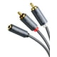 thumbnail image 1 of Cable UGREEN de 3,5 mm hembra a 2 RCA macho chapado en oro, 1 m, 1 of 7