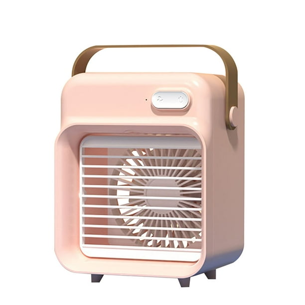 uitsterven Wijden gebrek Portable Ac Air Conditioner,Portable Ac Unit,Mini Humidifier Fan USB Spray  Type Portable Desktop Air Cooler Home Office Pink - Walmart.com