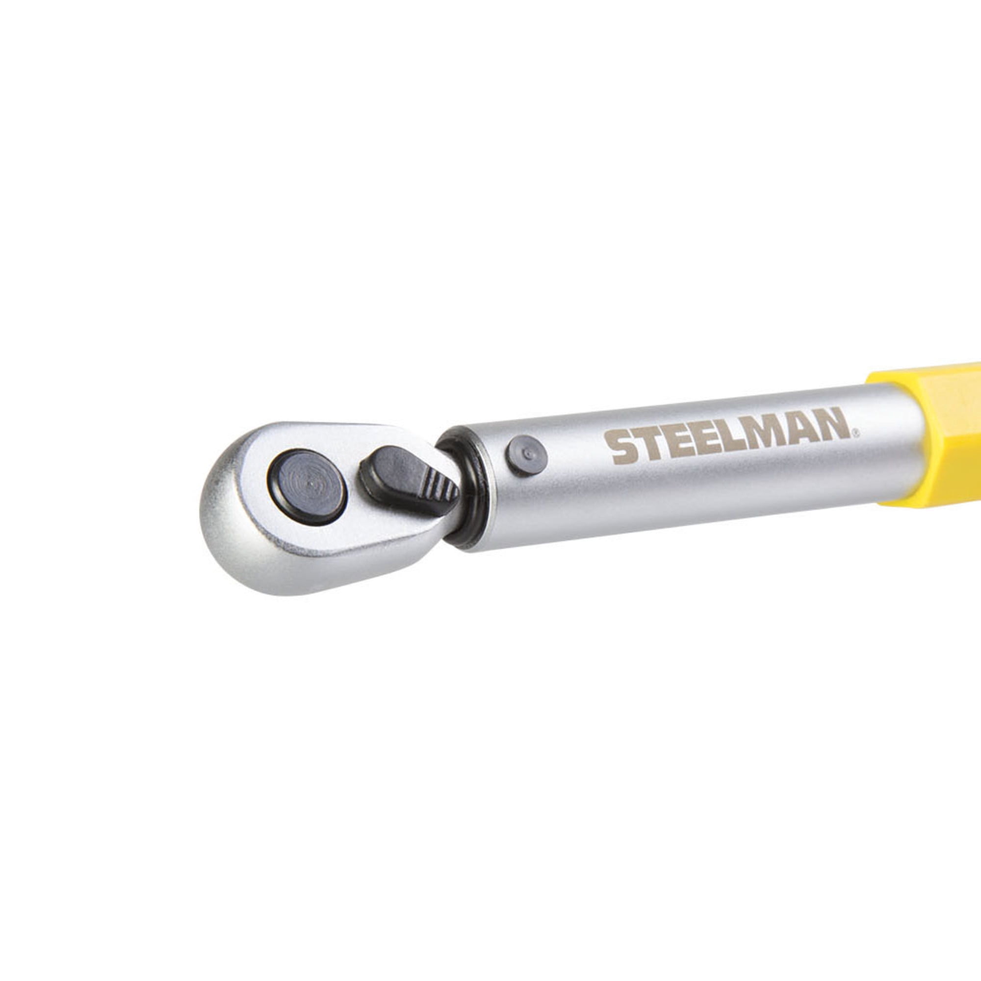 STEELMAN 96249 1/4-Inch Drive Micro-Adjustable Torque Wrench, 30-150 Inch-Pounds
