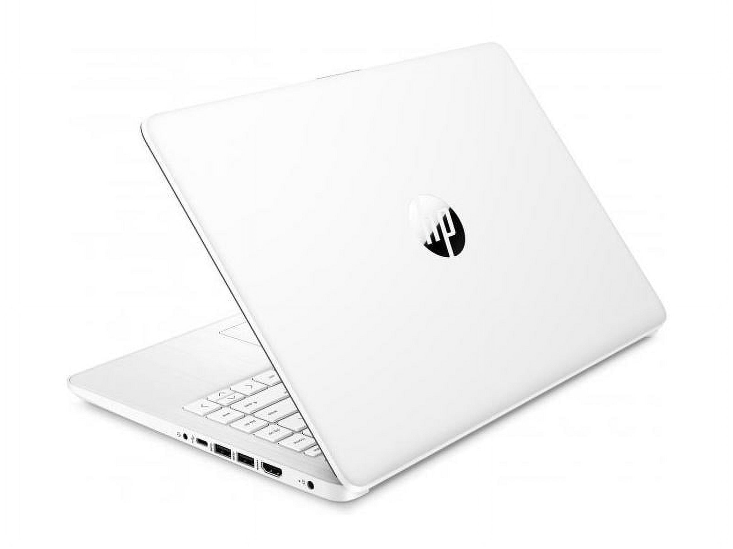 HP 14 Series 14" Laptop - Intel Celeron N4020 - 4GB RAM - 64GB eMMC - Windows 10 Home in S mode - Snow White  14-dq0040nr (47X78UA#ABA)