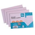 Find Your Perfect Pen+Gear 4" x 6" Ruled Index Cards, White, 100 Count