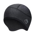 thumbnail image 3 of Forro para casco de invierno, gorro tipo , forro para casco para correr, en cicleta Gris oscuro, 3 of 8